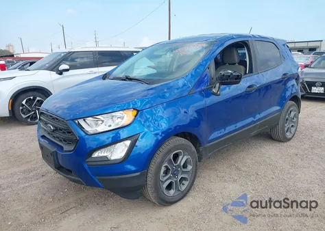 2020 Ford Ecosport S from USA, damaged, VIN MAJ3S2FE3LC385617